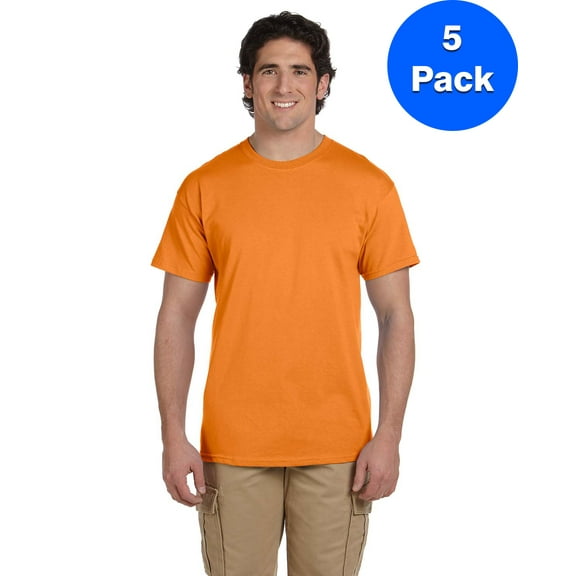 Mens 6 oz. Ultra Cotton T-Shirt 5 Pack