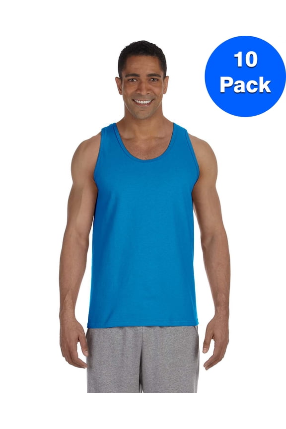Mens 6 oz. Ultra Cotton™ Tank 10 Pack
