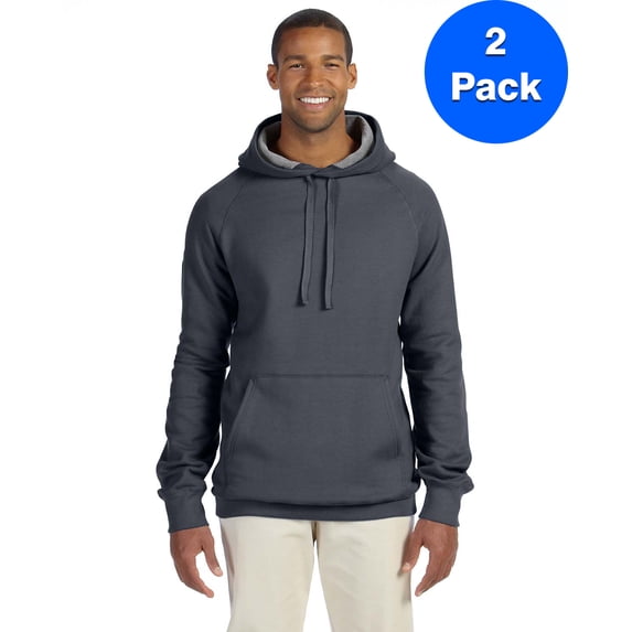 Mens 7.2 oz. Nano Pullover Hood N270 (2 PACK)