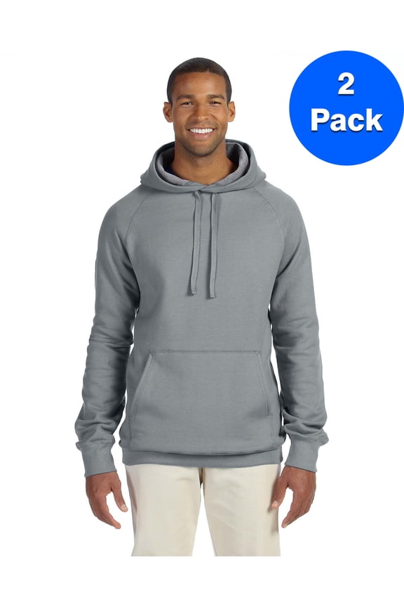 Mens 7.2 oz. Nano Pullover Hood N270 (2 PACK)