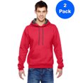 thumbnail image 1 of Mens 7.2 oz. Sofspun Hooded Sweatshirt SF76R (2 PACK), 1 of 3