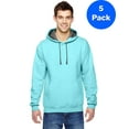thumbnail image 1 of Mens 7.2 oz. Sofspun Hooded Sweatshirt SF76R (5 PACK), 1 of 3