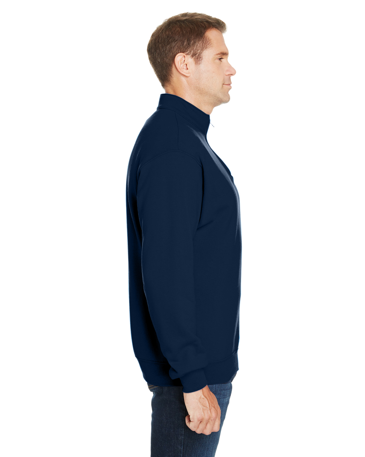 Mens 7.2 oz. Sofspun Quarter-Zip Sweatshirt (2 PACK) - image 1 of 3