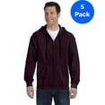 thumbnail image 1 of Mens 7.75 oz. Heavy Blend? 50/50 Full-Zip Hood 5 Pack, 1 of 2