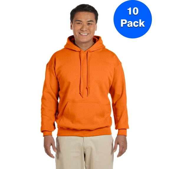 Mens 7.75 oz. Heavy Blend? 50/50 Hood 10 Pack
