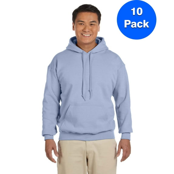 Mens 7.75 oz. Heavy Blend? 50/50 Hood 10 Pack