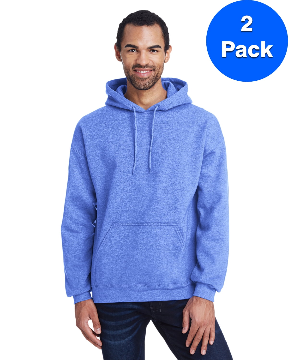 Mens 7.75 oz. Heavy Blend? 50/50 Hood 2 Pack