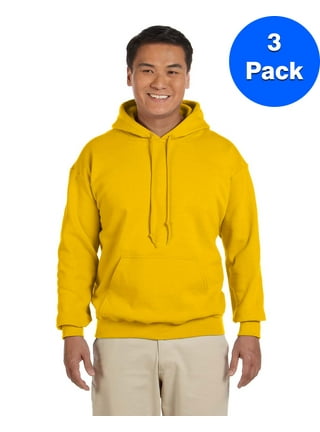 Gildan Shop Men s Hoodie Gold Walmart
