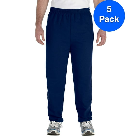 Mens 7.75 oz. Heavy Blend 50/50 Sweatpants 5 Pack