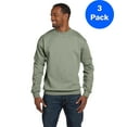 thumbnail image 1 of Mens 7.8 oz. ComfortBlend EcoSmart 50/50 Fleece Crew P1607 (3 PACK), 1 of 2