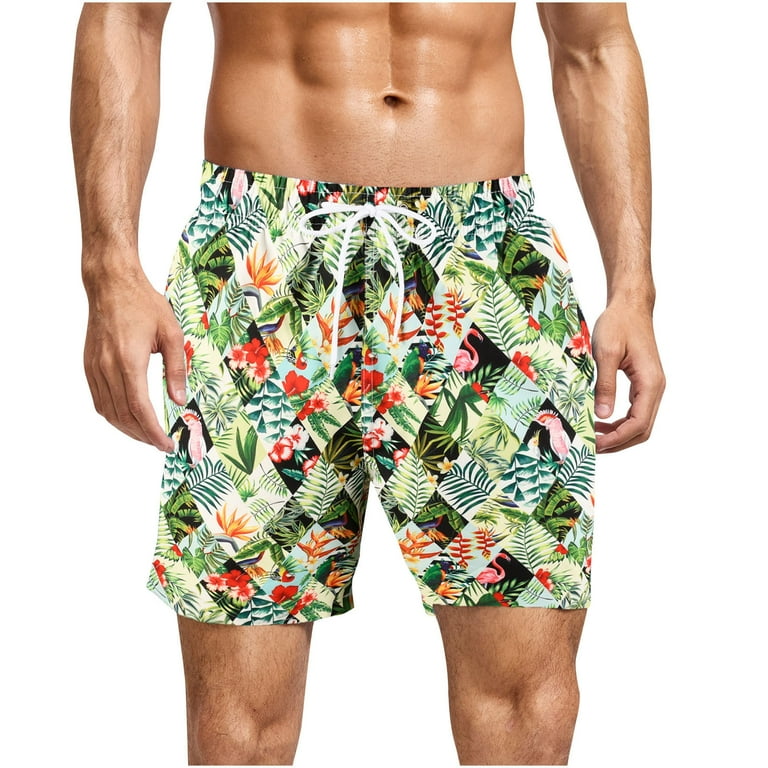 Mens short swim store trunks clearance