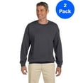 thumbnail image 1 of Mens 8 oz Heavy Blend 50/50 Fleece Crew 2 Pack, 1 of 2
