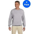 thumbnail image 1 of Mens 8 oz Heavy Blend 50/50 Fleece Crew 2 Pack, 1 of 2