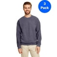 thumbnail image 1 of Mens 8 oz Heavy Blend 50/50 Fleece Crew 3 Pack, 1 of 2