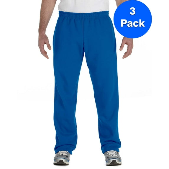 Mens 8 oz. Heavy Blend™ 50/50 Sweatpants 3 Pack
