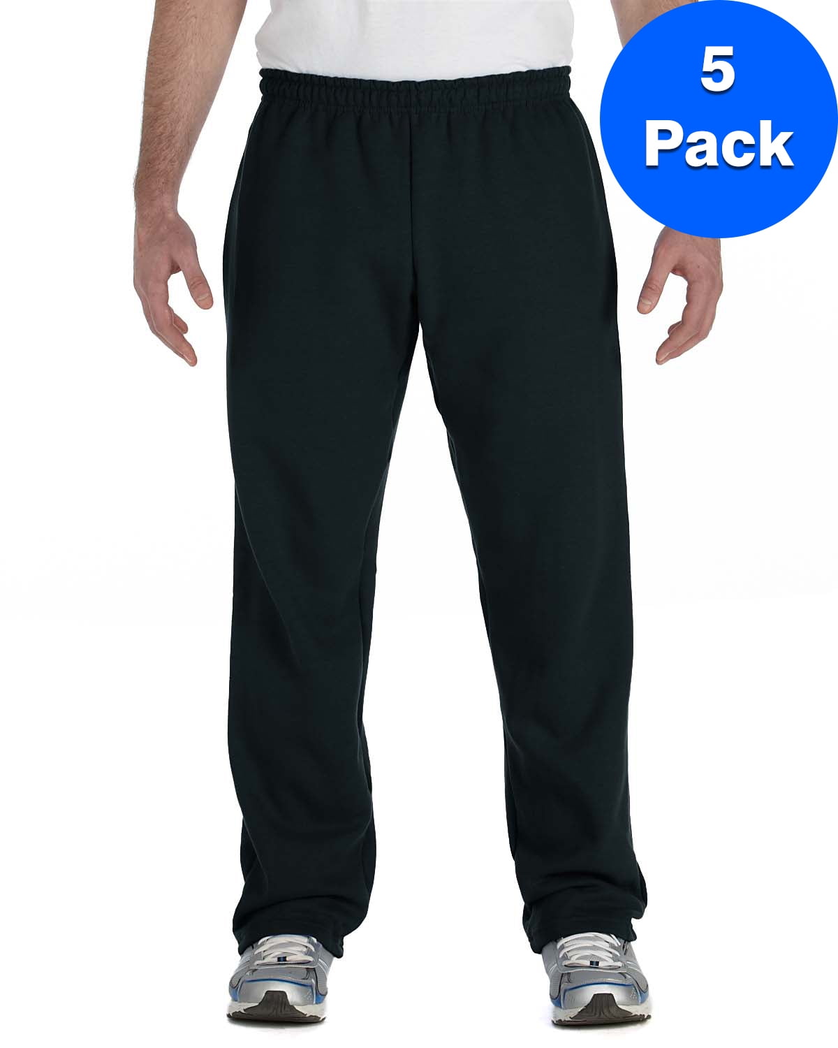 Mens 8 oz. Heavy Blend™ 50/50 Sweatpants 5 Pack