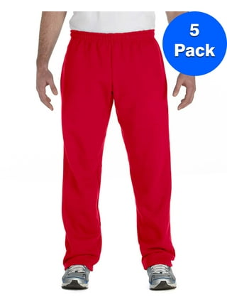 Red gildan sweatpants hotsell