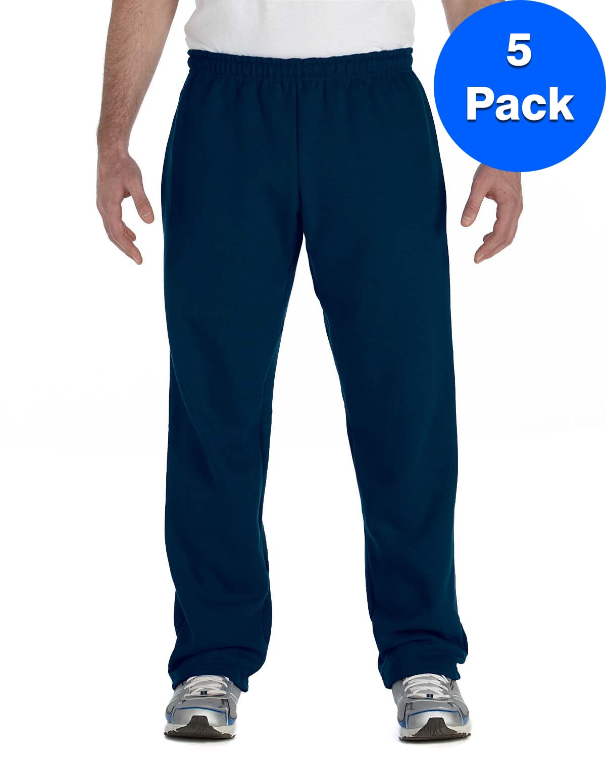 Mens 8 oz. Heavy Blend™ 50/50 Sweatpants 5 Pack