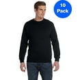 thumbnail image 1 of Mens 9.3 oz. DryBlend? 50/50 Fleece Crew 10 Pack, 1 of 2