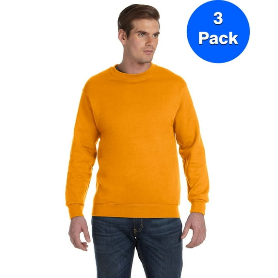 Mens 9.3 oz. DryBlend? 50/50 Fleece Crew 3 Pack