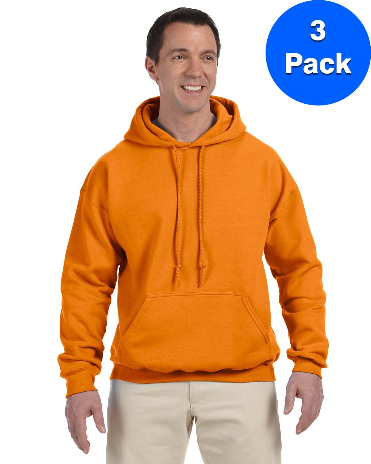 Mens 9.3 oz. DryBlend™ 50/50 Hood 3 Pack