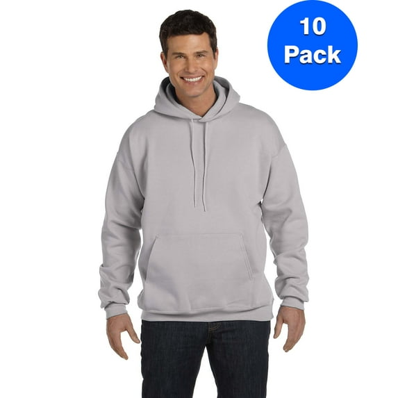 Mens 9.7 oz. Ultimate Cotton 90/10 Pullover Hood F170 (10 PACK)