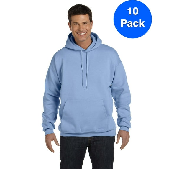 Mens 9.7 oz. Ultimate Cotton 90/10 Pullover Hood F170 (10 PACK)