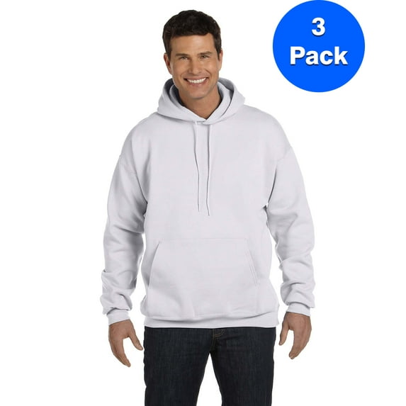 Mens 9.7 oz. Ultimate Cotton 90/10 Pullover Hood F170 (3 PACK)