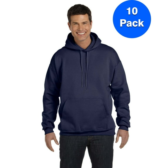 Mens 9.7 oz. Ultimate Cotton 90/10 Pullover Hood F170 (5 PACK)