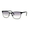 thumbnail image 1 of Mens 90s Fashion Metal Rim Rectangle Bifocal Light Sunglasses Reader Black +1.5, 1 of 4