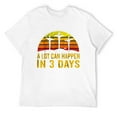 thumbnail image 1 of Mens A Lot can Happen in 3 Days He Jesus is Risen Shirt Plus Size T-Shirt White X-Large, 1 of 5