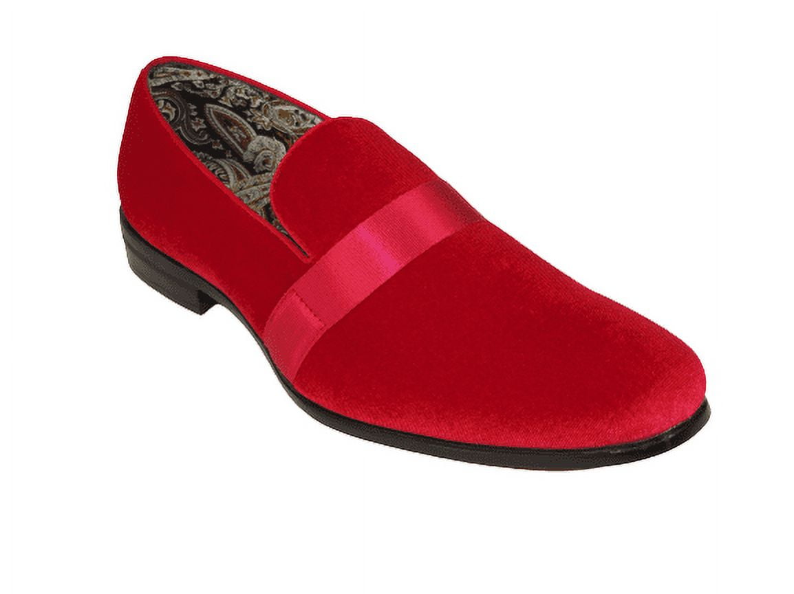 Red velvet prom on sale shoes