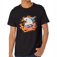 thumbnail image 1 of Mens AMERICAN EAGLE Round Neck T Shirt Black, 1 of 5