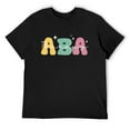thumbnail image 1 of Mens Aba Therapy 2 Sided All Behavior Is A Form Of Communication T-Shirt Black 2X-Large, 1 of 5