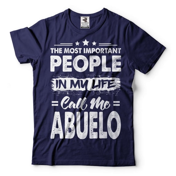 Mens Abuelo Shirt People Call Me Abuelo Shirt Abuelo Gift Grandpa Gifts Grandpa Grandfather Shirt (Large Navy Blue)