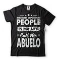 thumbnail image 1 of Mens Abuelo Shirt People Call Me Abuelo Shirt Abuelo Gift Grandpa Gifts Grandpa Grandfather Shirt (Small Black), 1 of 5