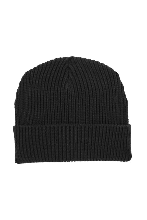 Mens Acrylic Watch Cap Black