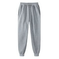 thumbnail image 1 of Mens Active Athletic Workout Jogger Sweatpants for Men with Zipper Pocket and Drawstring, 1 of 2