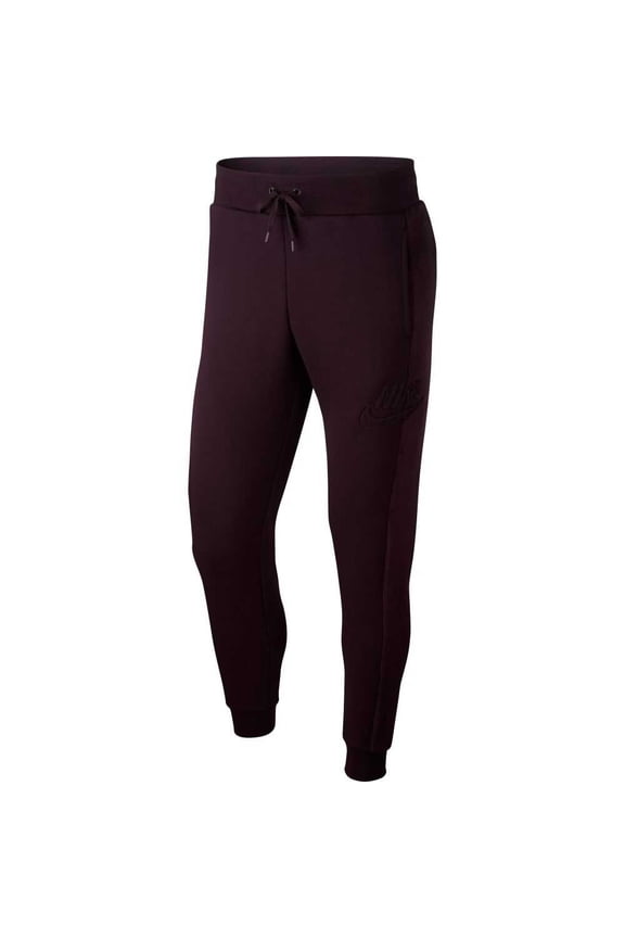 NSW Velour Statement Tapered Leg Men's Jogger Burgundy 929130-659