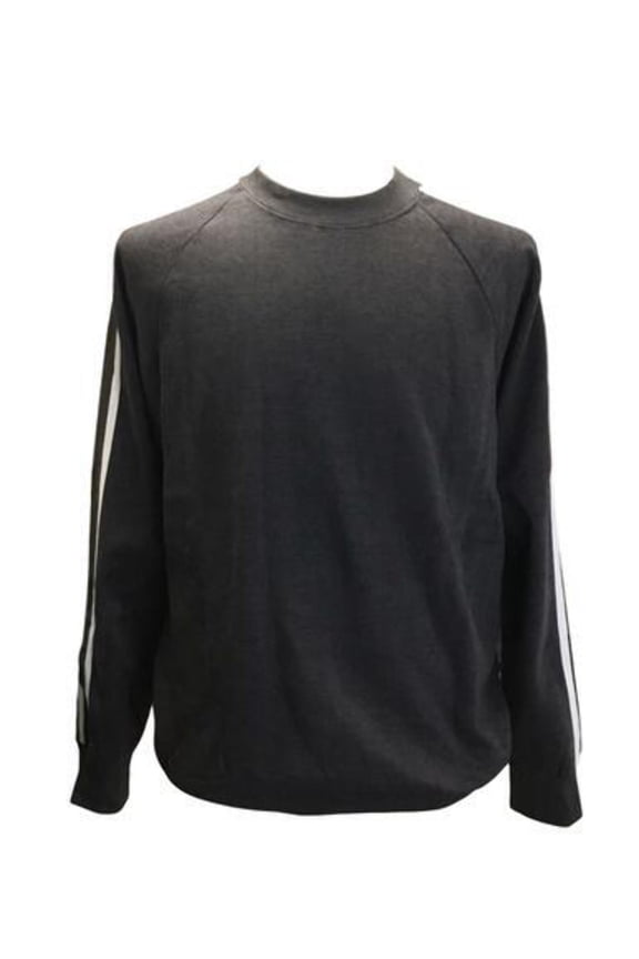 Mens Adaptive Back-Snap Fleece Sweatshirt Top