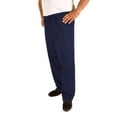 thumbnail image 1 of Mens  Adaptive Side-Snap, Full-Elastic Waist Poly Pants, 1 of 5