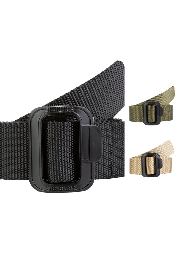 Mens Adult Unisex Quick Release Buckle Outer Belt Outdoor Training Utility Waist Accessory
