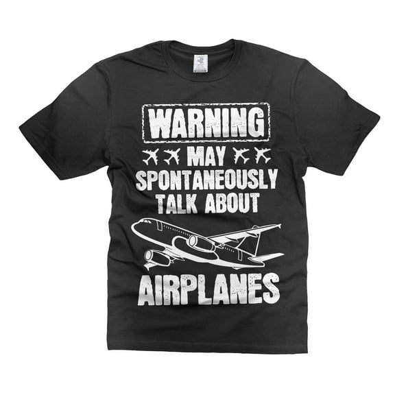 Mens Airplanes shirt Funny Saying Shirt Aviation Gifts Funny Joke Shirt Pilot Shirts Gift For Pilot (X-Large Black)