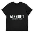 thumbnail image 1 of Mens Airsoft Spread The Welts T-Shirt Black, 1 of 5