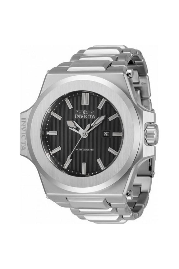 Mens Akula Quartz 3 Hand Dial Watch, Gunmetal