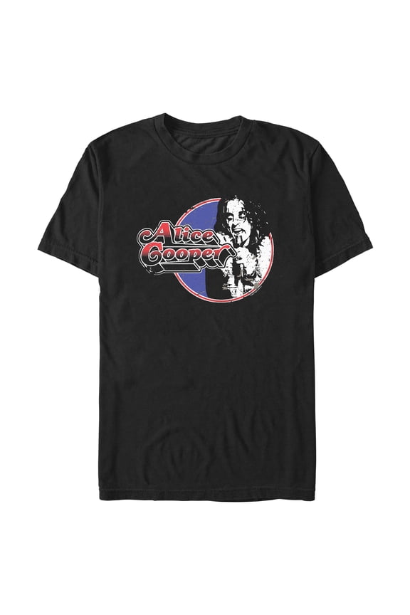 Mens Alice Cooper Retro Icon T Shirt