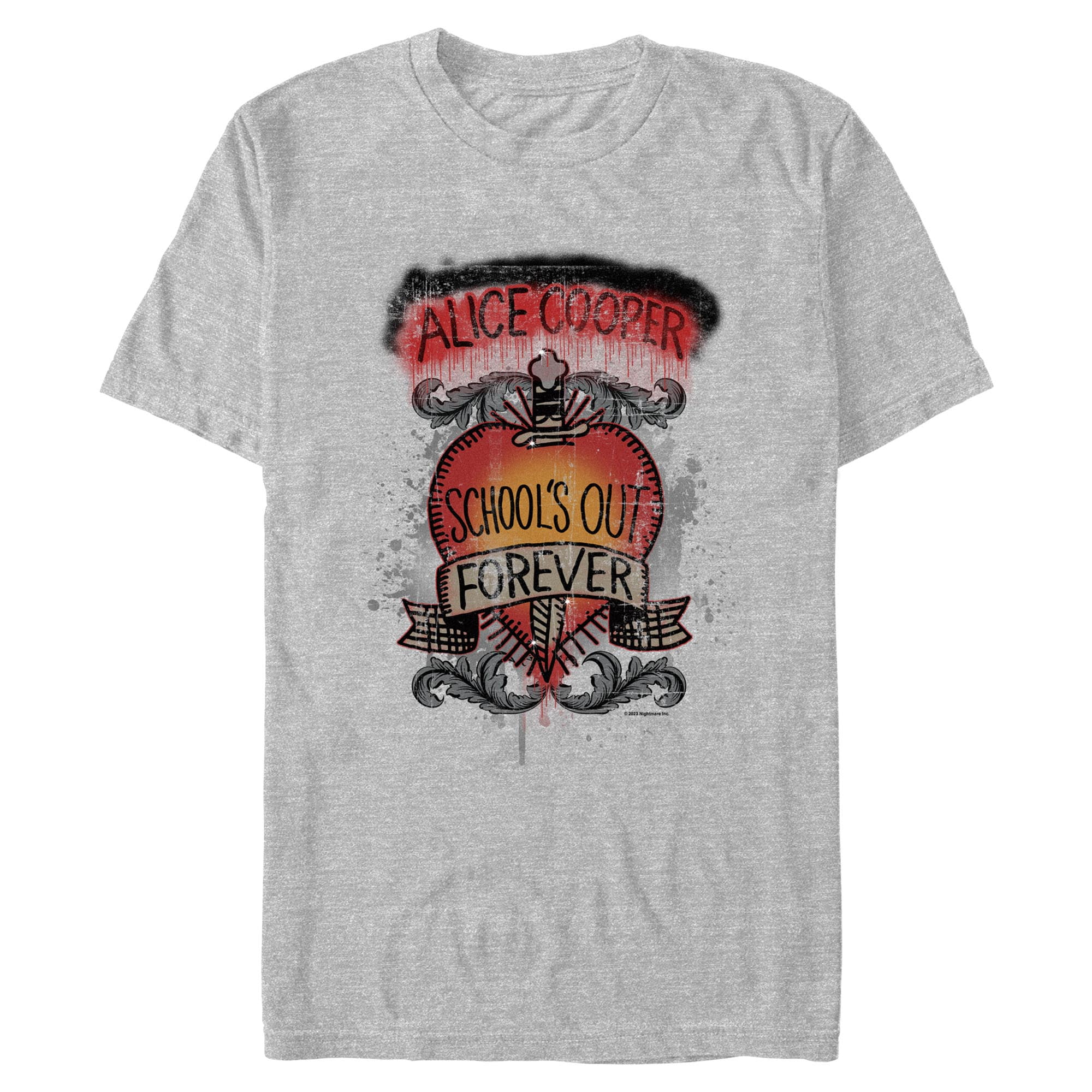 Mens Alice Cooper School's Out Forever T Shirt - Walmart.com