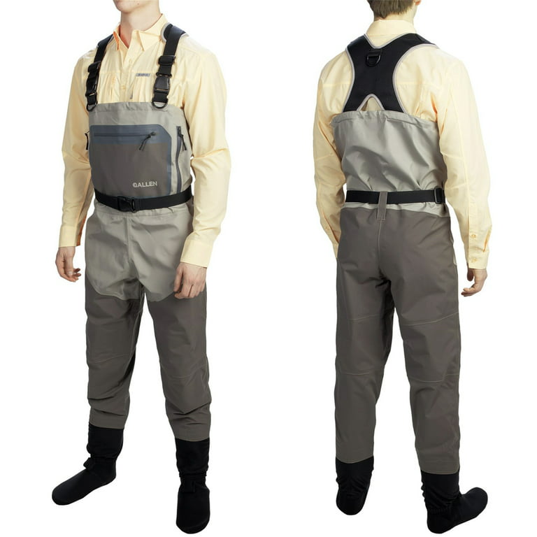 Mens Allen North Fork Breathable Waterproof Stockingfoot Chest Wader Fly  Fishing