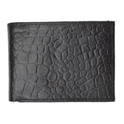 نموذج التمساح الرجالي رفرف حامل بطاقة الهوية Bifold Wallet 5553 CR C Brown