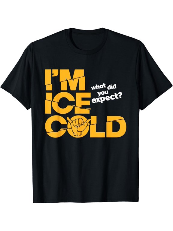 Mens Alpha African Fraternity I'm Ice Cold 1906 Hand Sign T-Shirt